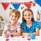 4th of July Mochi Squishies Toy, 30Pcs Mochi Squishy Independence Day Gifts Toy Party Favors
